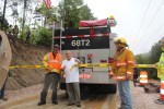 Flag Raising Ceremony on 9/7/11, Route 100, by Jim Nielsen