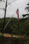 Flag Raising Ceremony on 9/7/11, Route 100, by Jim Nielsen