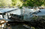 9:23AM 9/2/11, Route 100A Plymouth, first bridge out on the north side, by Jen and Jay Flaster