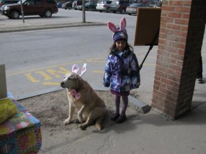 Julia Baldwin & Janine Norman's dog, Kelly
