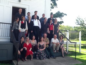 Shakespeare Alive! performers at Calvin Coolide Homestead (9/5/15)