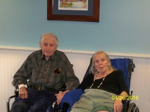 Dorothy and Roger Pingree on the 64th anniversary of their wedding day!