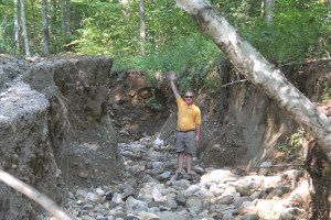 Storm erosion by Jim Nielsen