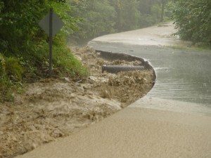 Kingdom Rd. during the storm by Tom Ellis
