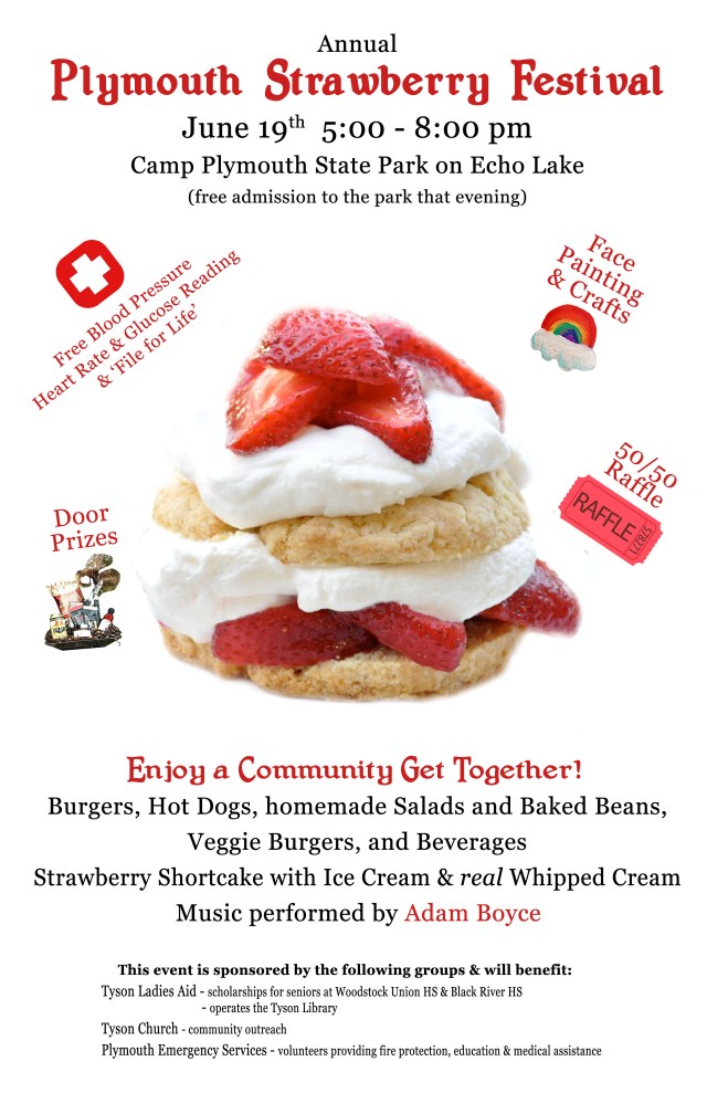 Strawberry festival small poster 2019